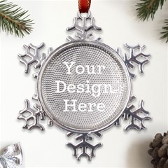 Metal Large Snowflake Ornament