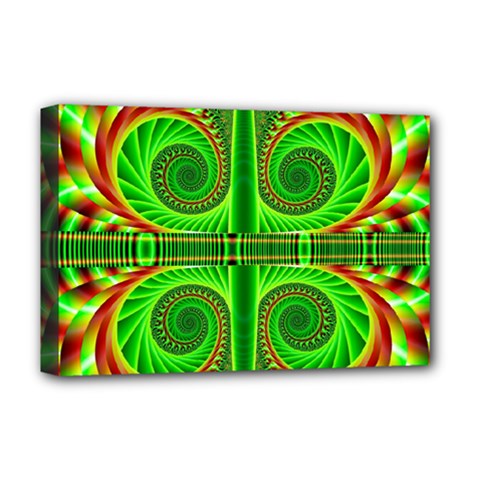Design Deluxe Canvas 18  X 12  (framed) by Siebenhuehner