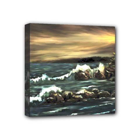  bridget s Lighthouse   By Ave Hurley Of Artrevu   Mini Canvas 4  X 4  (stretched) by ArtRave2