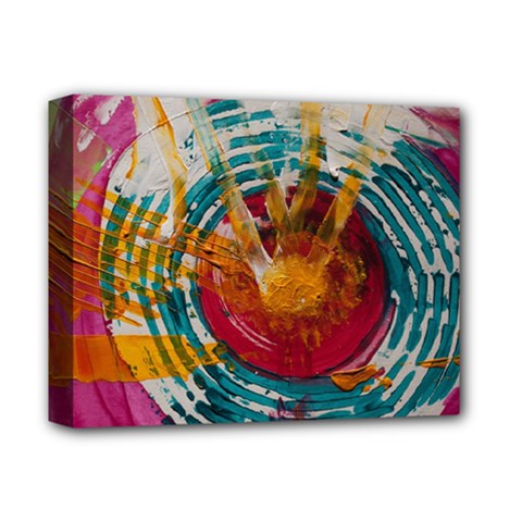 Art Therapy Deluxe Canvas 14  X 11  (framed) by StuffOrSomething