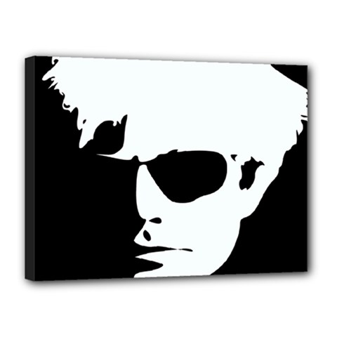 Warhol Canvas 16  X 12  (framed) by icarusismartdesigns
