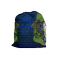 Binary Communication Drawstring Pouch (Large) View1