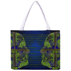 Binary Communication All Over Print Tiny Tote Bag by StuffOrSomething