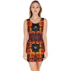 Crazy Beautiful Abstract Bodycon Dress by OCDesignss