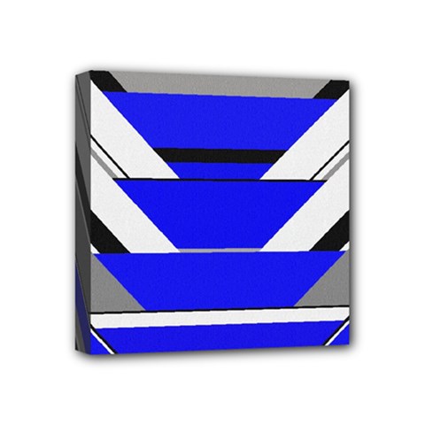 Pattern Mini Canvas 4  X 4  (framed) by Siebenhuehner
