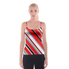 Pattern All Over Print Spaghetti Strap Top by Siebenhuehner