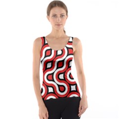 Waves And Circles Tank Top by LalyLauraFLM