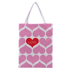 One Love Classic Tote Bag by Kathrinlegg