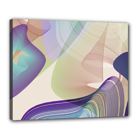 Abstract Canvas 20  X 16  (framed) by infloence