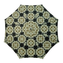 Faux Animal Print Pattern Golf Umbrellas by GardenOfOphir