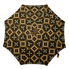 Faux Animal Print Pattern Hook Handle Umbrellas (medium) by GardenOfOphir
