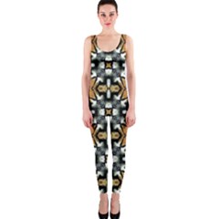 Faux Animal Print Pattern Onepiece Catsuits by GardenOfOphir