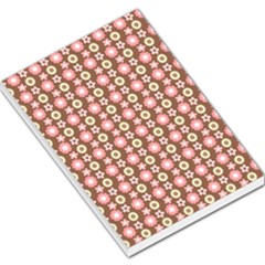 Cute Floral Pattern Large Memo Pads by GardenOfOphir