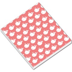 Cute Whale Illustration Pattern Small Memo Pads by GardenOfOphir