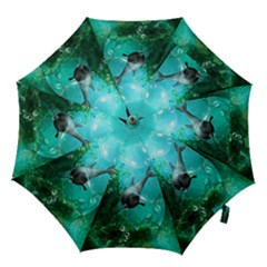 Wonderful Dolphin Hook Handle Umbrellas (small) by FantasyWorld7