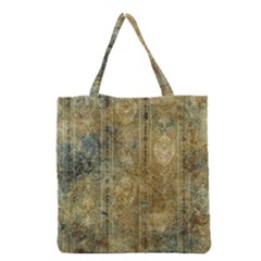 Beautiful  Decorative Vintage Design Grocery Tote Bags by FantasyWorld7