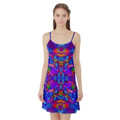 Abstract 4 Satin Night Slip by icarusismartdesigns