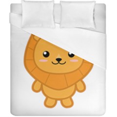 Kawaii Lion Duvet Cover Single Side (double Size) by KawaiiKawaii
