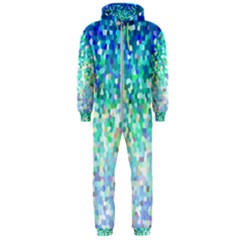 Mosaic Sparkley 1 Hooded Jumpsuit (men)  by MedusArt
