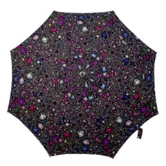 Sci Fi Fantasy Cosmos Pink Hook Handle Umbrellas (large) by ImpressiveMoments