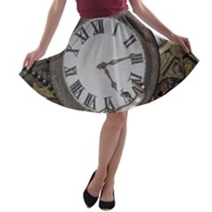 A-line Skater Skirt by FantasyWorld7