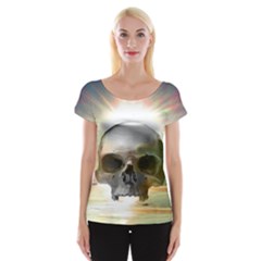 Women s Cap Sleeve Top by icarusismartdesigns