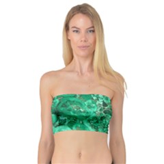 Marble Green Women s Bandeau Tops by trendistuff