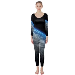 Earth Orbit Long Sleeve Catsuit by trendistuff