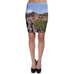 Great Wall Of China 3 Bodycon Skirts by trendistuff