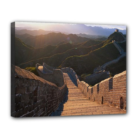 Great Wall Of China 2 Canvas 14  X 11  by trendistuff