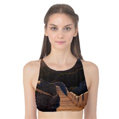 Great Wall Of China 2 Tank Bikini Top by trendistuff