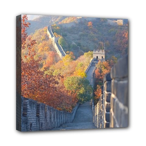 Great Wall Of China 1 Mini Canvas 8  X 8  by trendistuff