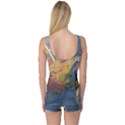 GREAT WALL OF CHINA 1 One Piece Boyleg Swimsuit View2
