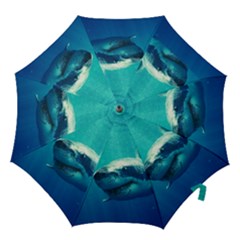 Great White Shark 1 Hook Handle Umbrellas (medium) by trendistuff
