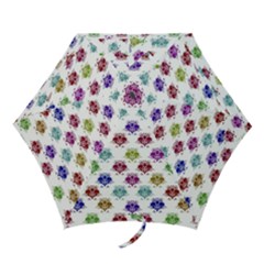 Fantasy Angry Birds Drawings Pattern Mini Folding Umbrellas by dflcprints
