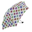 Fantasy Angry Birds Drawings Pattern Mini Folding Umbrellas View2