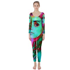 Alice In Wonderland Long Sleeve Catsuit by icarusismartdesigns