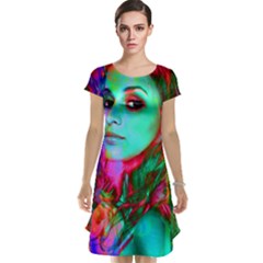 Alice In Wonderland Cap Sleeve Nightdress by icarusismartdesigns
