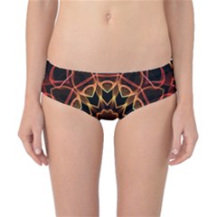 Yellow And Red Mandala Classic Bikini Bottoms by Zandiepants