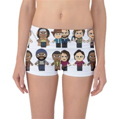 The Walking Dead   Main Characters Chibi   Amc Walking Dead   Manga Dead Boyleg Bikini Bottoms by PTsImaginarium