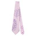 Whimsical Feather Pattern, pink & purple, Necktie (Two Side) View1