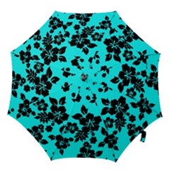Blue Dark Hawaiian Hook Handle Umbrellas (medium) by AlohaStore