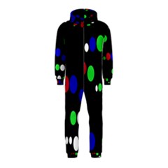 Colorful Dots Hooded Jumpsuit (kids) by Valentinaart