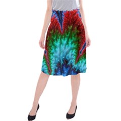 Amazing Special Fractal 25b Midi Beach Skirt by Fractalworld