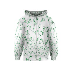 Nature Pattern Kids  Zipper Hoodie by gumacreative