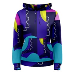 Walking On The Clouds  Women s Pullover Hoodie by Valentinaart