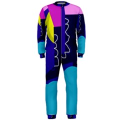 Walking On The Clouds  Onepiece Jumpsuit (men)  by Valentinaart