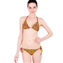 Fantasy Feathers And Polka Dots Bikini Set View3