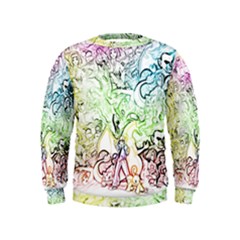 Pokemon Pattern Kids  Sweatshirt by gumacreative