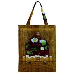 Gothic Bat In The Night Zipper Classic Tote Bag by pepitasart